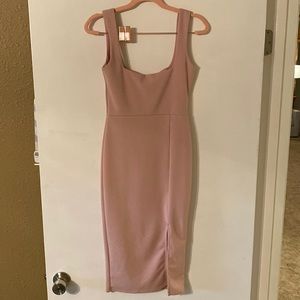 Nasty Gal Mauve MIDI Dress